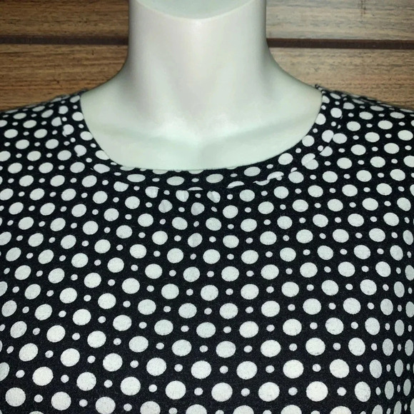 Jones New York Sport  black/white dotted top XL - Picture 2 of 7